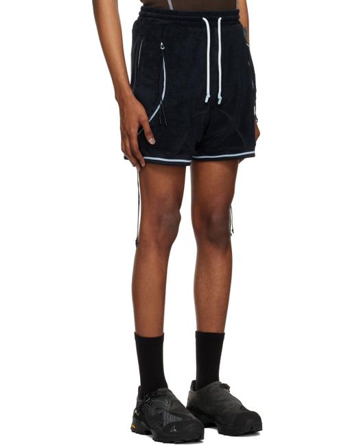 Saul Nash Black Two-pocket Shorts for men