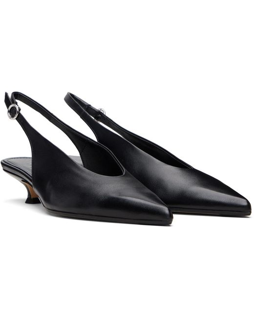 Aeyde Black Camila Heels