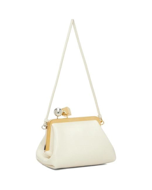 Jacquemus White Off- 'the Berlingot' Bag