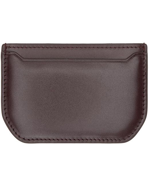 Lemaire Black Calepin Card Holder
