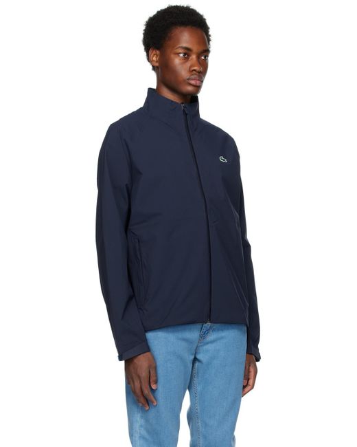 Lacoste Blue Navy Zip Jacket for men