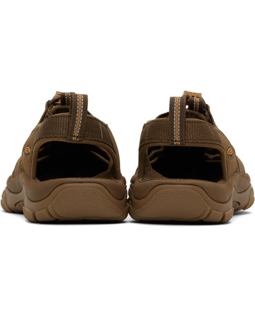 メンズ Keen ブラウン Hyperport H2 サンダル Black