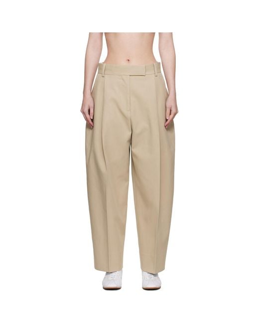 Studio Nicholson Natural Nasser Trousers