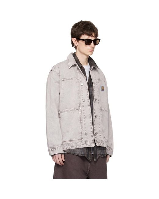 Carhartt Multicolor Og Double Front Denim Jacket for men