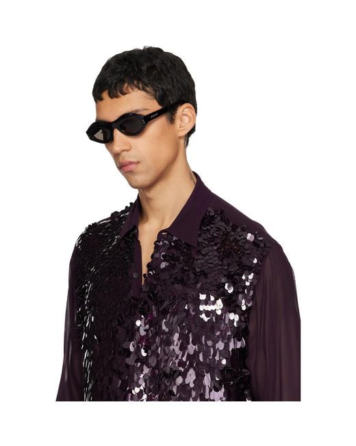 Marni Black Retrosuperfuture Edition Zytherin Sunglasses for men