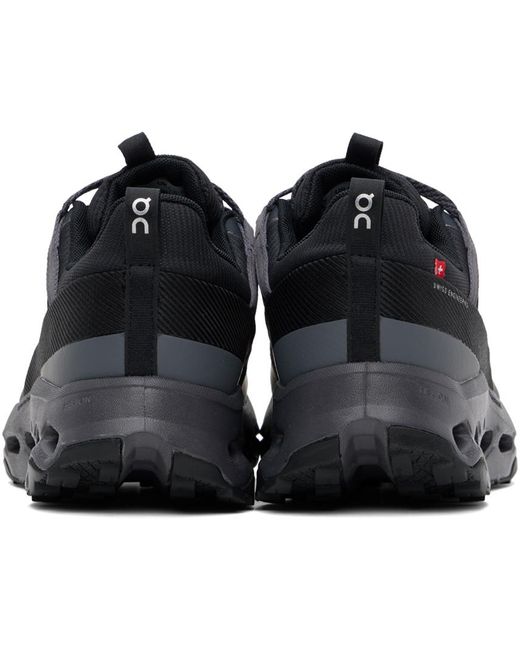 On Shoes Black Cloudhoriz Waterproof Sneakers for men