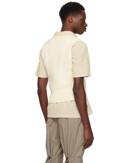Our Legacy Natural Off- Michigan Vest for men