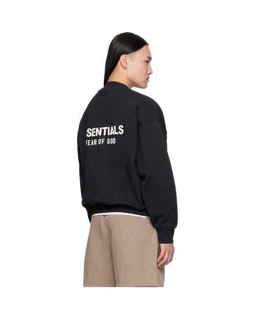Fear Of God Blue Classic Crewneck Sweatshirt for men