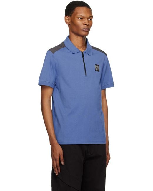 Belstaff Blue Reef Polo for men