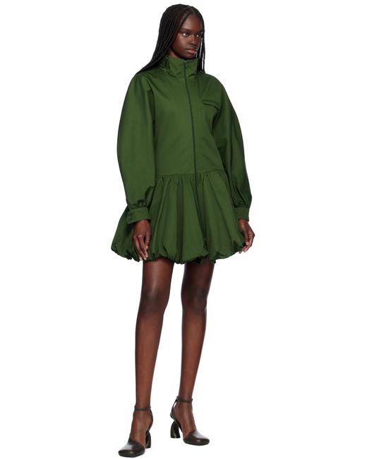 Renaissance Renaissance グリーン Normandy ミニワンピース Green