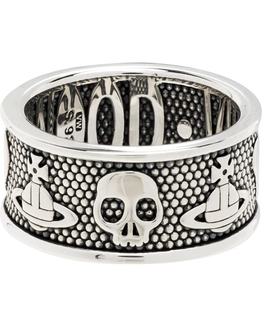 Vivienne Westwood Metallic Kingston Ring for men