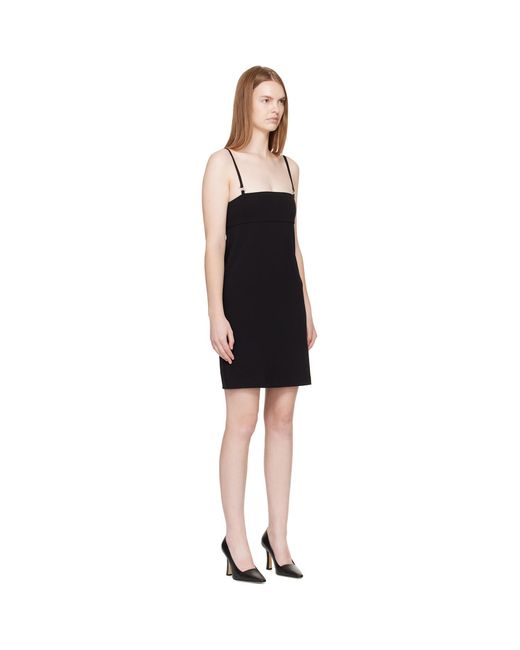 Sportmax Black Cut Out Minidress