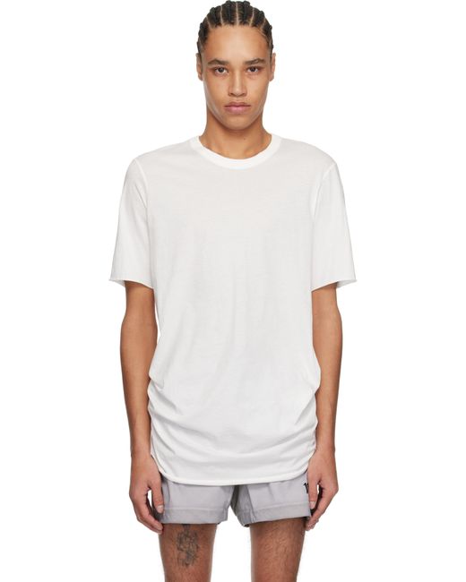 Boris Bidjan Saberi 11 White Ts1B T-Shirt for men