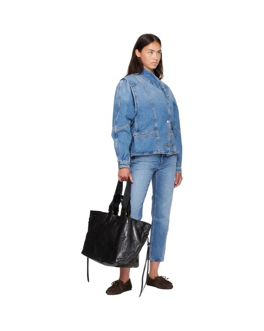 Isabel Marant Black Wardy Tote