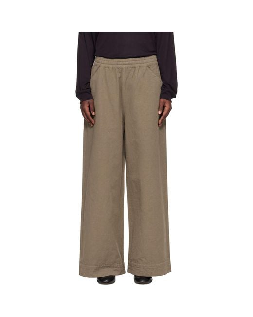 YMC Multicolor Khaki Envelope Trousers