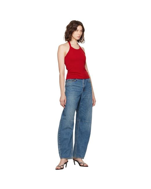 Ksubi Blue Barrel Jeans