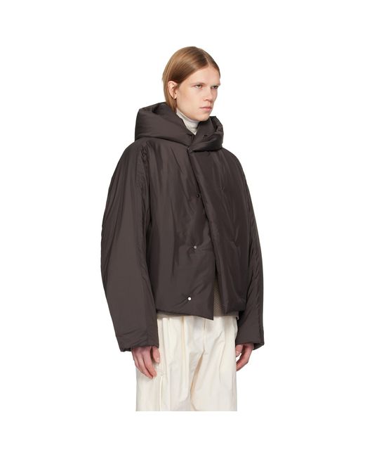 Homme Plissé Issey Miyake Black Homme Plissé Issey Miyake Blouson Duvet Jacket for men