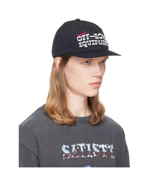Satisfy Blue Flitesilk 5‑Panel Pinch Cap for men