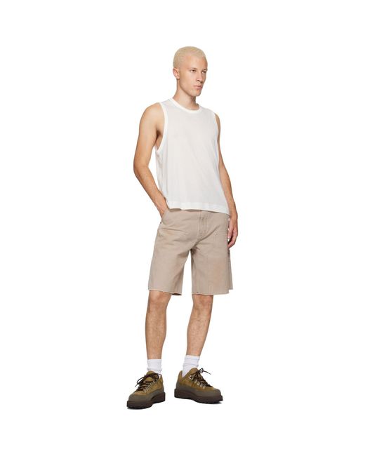 Diemme Brown Khaki Cornaro Due Gomma Boots for men