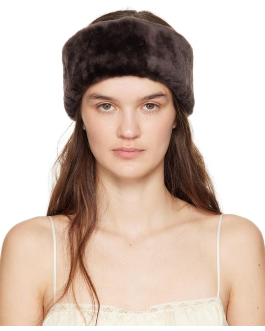 Chloé Natural Shearling Headband