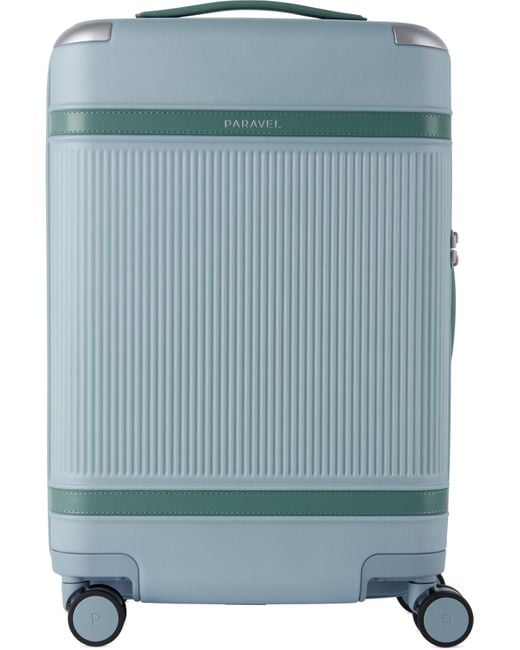 Paravel Blue Aviator100 Carry-On More Suitcase for men