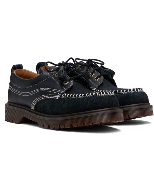 メンズ Dr. Martens ブラック Lowell ダービー Black