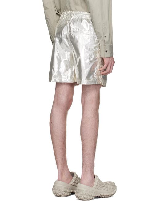 Doublet Metallic Embroide Shorts for men