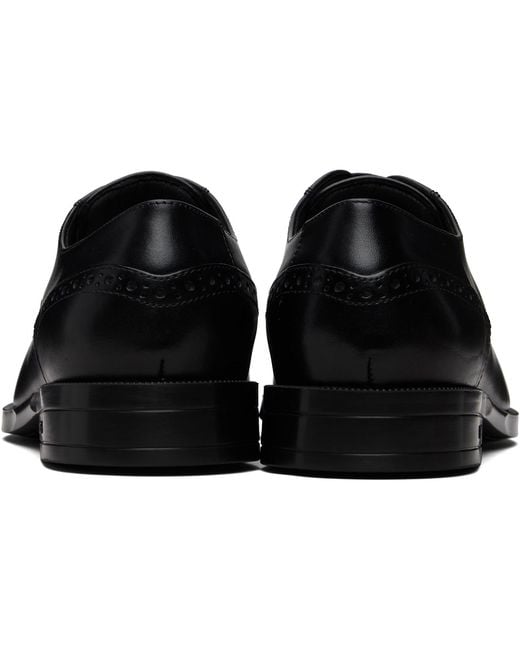 Boss Black Leather Derbys for men