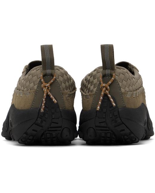 Merrell Black Brown Jungle Moc Evo Woven 1trl Sneakers for men