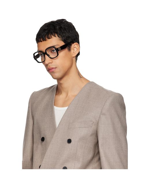 Loewe Black Anagram Glasses for men