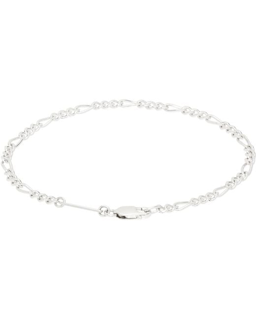 Tom Wood Metallic Bo Slim Bracelet for men