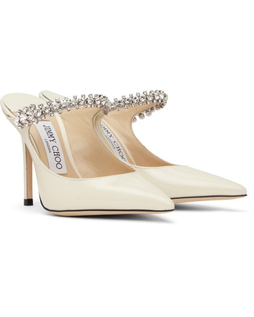 Jimmy Choo Black Ssense Exclusive Off- Bing 100 Mules