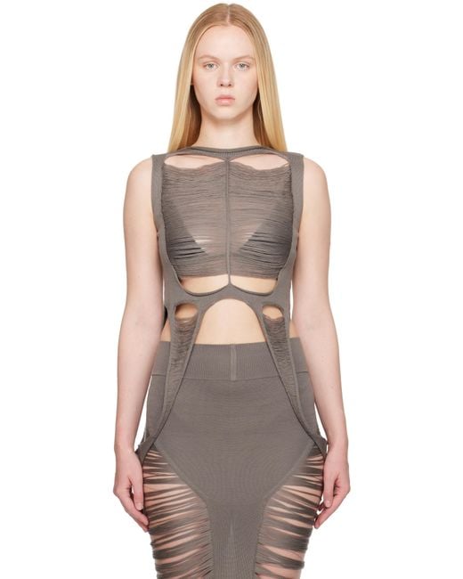 Rick Owens Multicolor Hollywood Tanja Tank Top