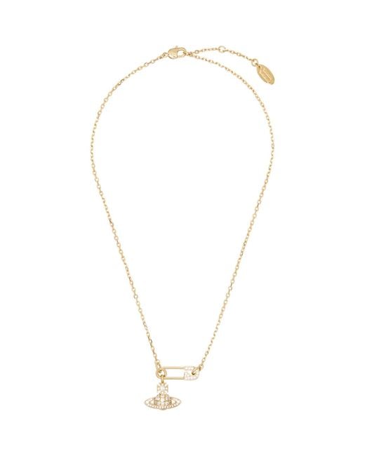 Vivienne Westwood Metallic Lucrece Pendant Necklace