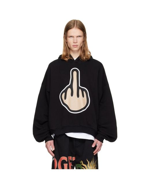 PDF Black Mi Italy Hoodie for men