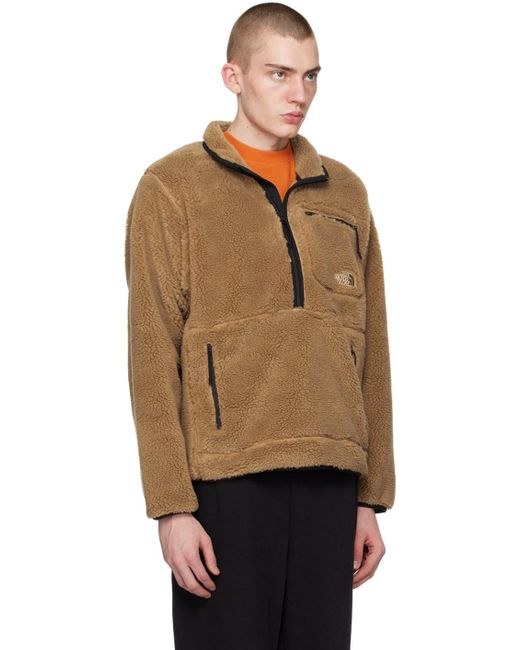 The North Face Black Brown Extreme Pile Sweater for men