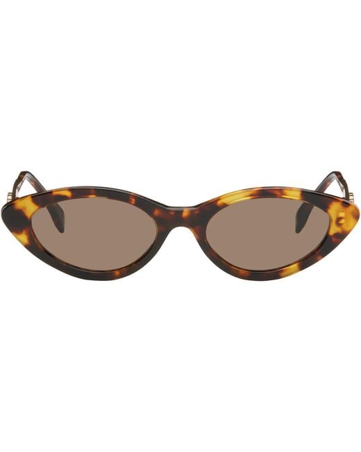Fendi Black Graphy Sunglasses