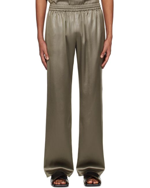 Filippa K Multicolor Taupe Shiny Track Trousers for men