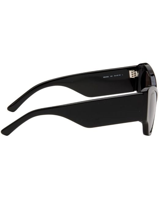Balenciaga Black Cat-eye Sunglasses for Men | Lyst UK