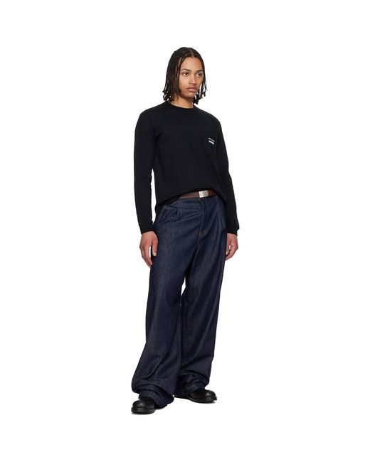 Comme des Garçons Black Pocket Ls T-Shirt for men