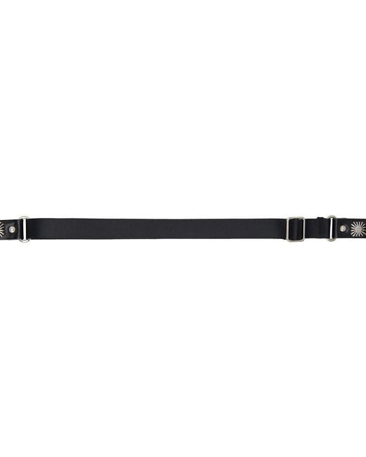 Toga Multicolor Rivet Leather Belt