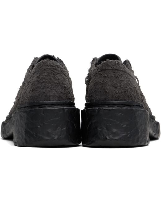 CAMPERLAB Black Vamonos Derbys for men