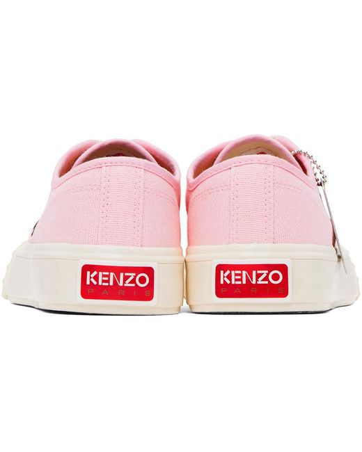 KENZO Black Pink Paris Boke Flower Sneakers