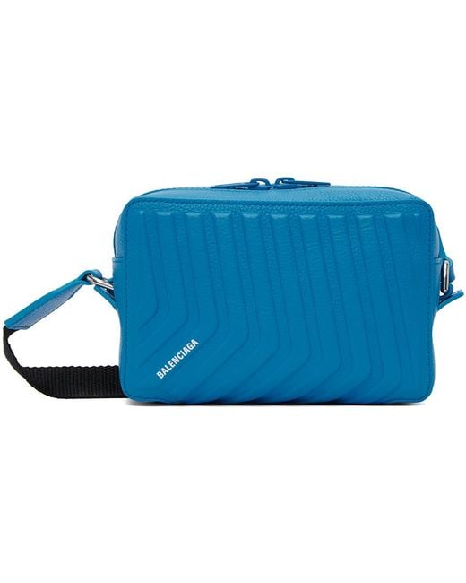 Men's Car Camera Bag in Blue