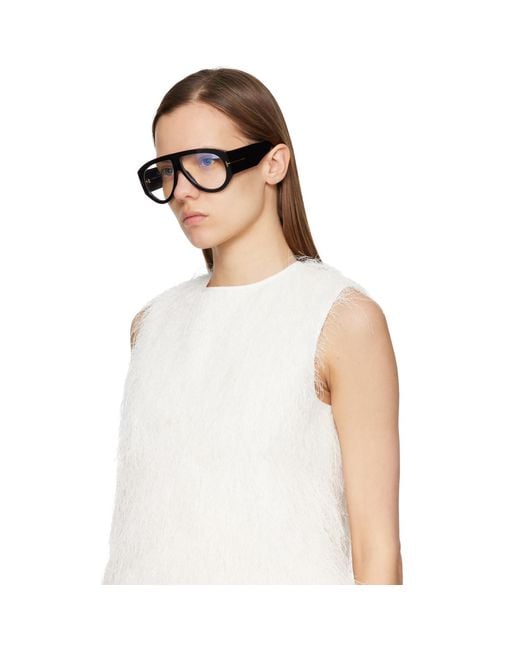 Tom Ford Black Bronson Light Glasses