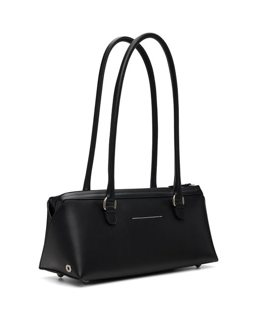 MM6 by Maison Margiela Black Bauletto Shoulder Small Bag