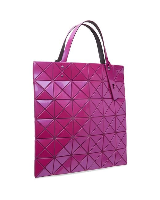 Issey Miyake Purple Lucent One-Tone Tote