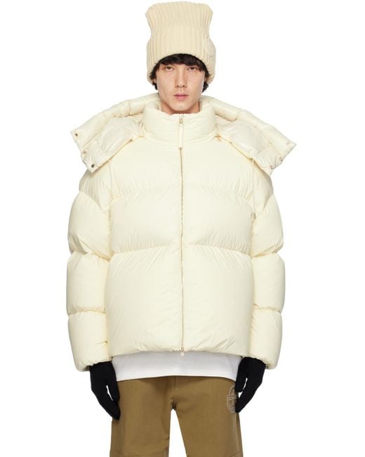 メンズ Moncler Genius Moncler X Roc Nationコレクション オフホワイト Antila ダウンジャケット White