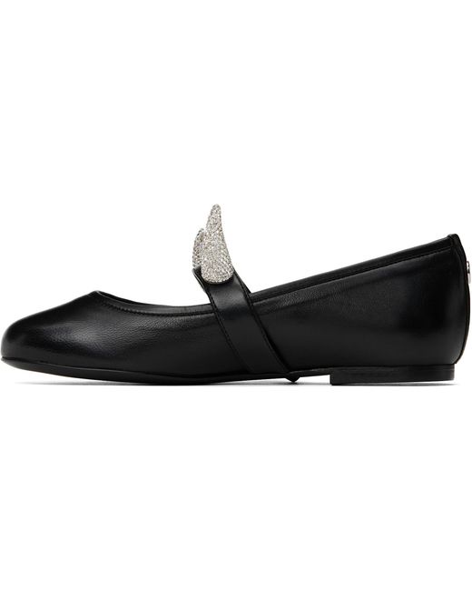 Coperni Black Disney Horn Ballerina Flats