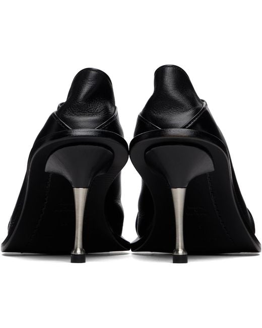 FIDAN NOVRUZOVA Black Convertible Mule Heels